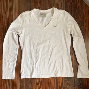 Nike White Long Sleeve